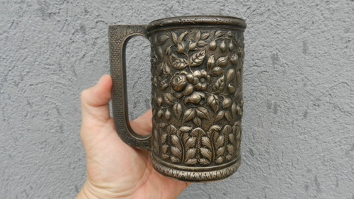 Antiguo Vaso Jarro De Plata S.kirk & Son - 11oz Samuel Kirk