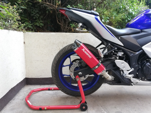 Imagen 2 de 9 de Caballete Elevador Moto Trasero Y Delantero + Envío.