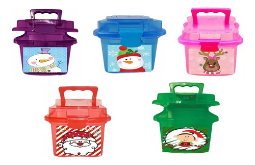comprar 60 Dulceros Navideños Aguinaldos Para Navidad Cajitas