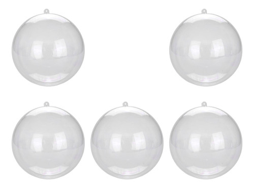 Adornos Transparentes De Navidad Diy Craft Packaging 5cm