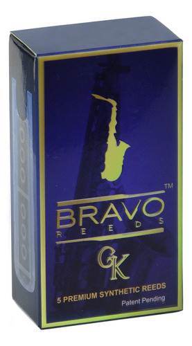 Bravo Br-as15saxofn Alto Juncos Sintticos, Fuerza 1,5), Caja