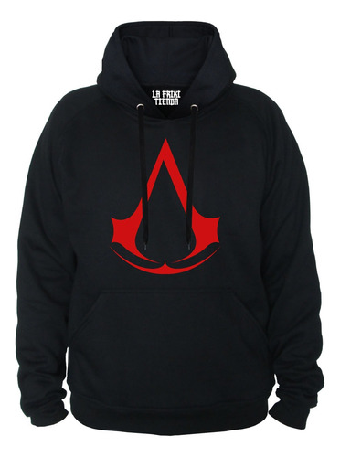 Buzo Buso Saco Hoodie Capota Gamer Assassin's Creed Símbolo