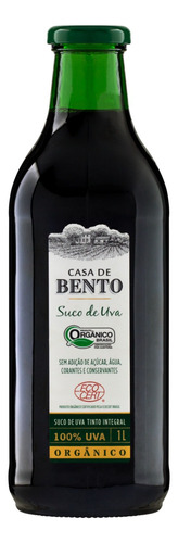 Suco de uva  Casa de Bento sem glúten 1 L 