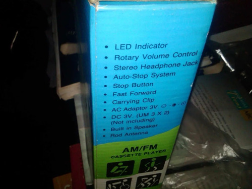 Imagen 2 de 3 de Aiwa, Walkman, Radio Fm Y Am-no Funciona Cassette