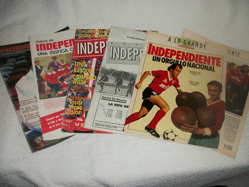 Revistas De Independiente Numeros Uno - De Coleccion