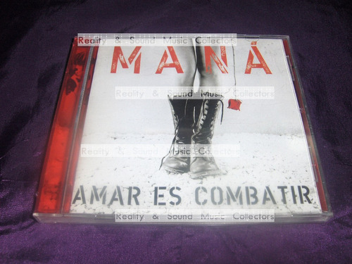 Mana Amar Es Combatir Cd Original De Coleccion