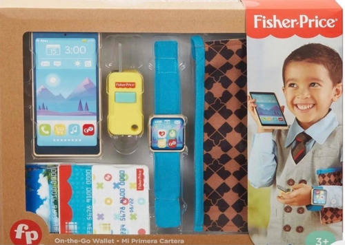 Fisher Price Set Mi Primera Cartera Telefono Mattel