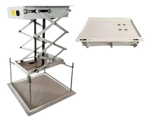 Soporte Base Para Proyector Motorizado Control Remoto 70cm