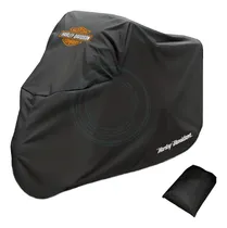 Comprar Cobertor De Moto Harley Davison Softail - Iron 883 - Fat Bob Color Talle 3xl - Logo Harley Davidson
