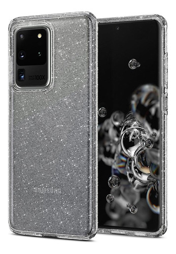 Samsung Galaxy S20 Ultra Spigen Liquid Crystal Glitter Funda