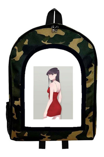 Mochila Camuflada Komi San Can't Communicate Mod Aar98