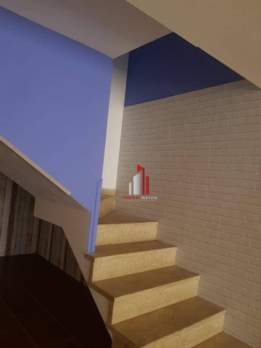 Sobrado Com 3 Dormitórios, 250 M² - Venda Por R$ 837.000,10 Ou Aluguel Por R$ 3.500,00/mês - Chácara Inglesa - São Paulo/sp - So0125