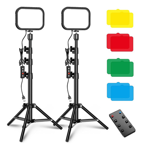 Apexel Kit De Iluminación De Video Para Fotografía