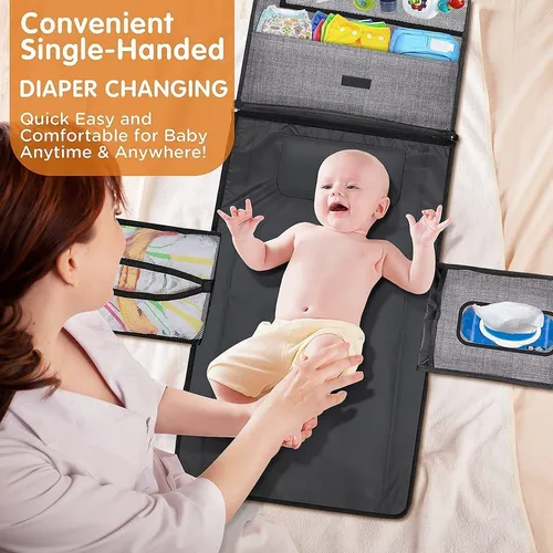 Cadores Portátiles Para Bebés De Gran Capacidad Con 6...