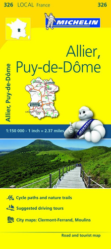 Mapa Local Allier Puy De Dome Francia 326 2016 - Vv. Aa.