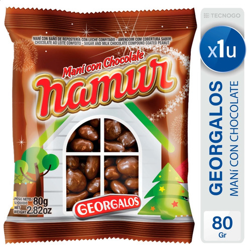 Mani Con Chocolate Georgalos Namur - Mejor Precio