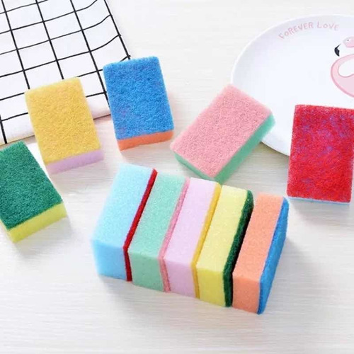 Esponjas Cocina Lavavajillas Juego De 10 Esponjas De Colores