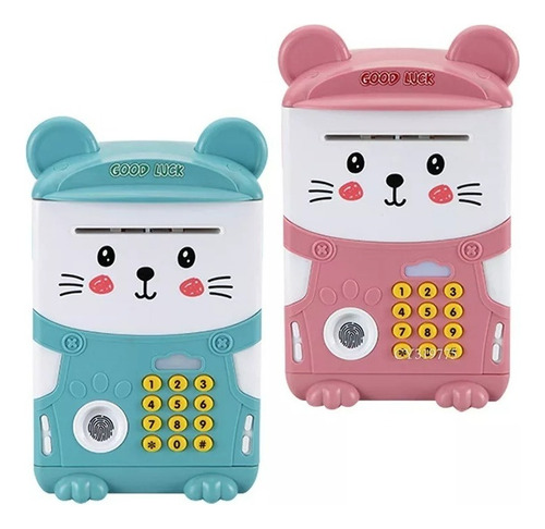 Alcancía Electrónica Niños Juguetes Cerdito Music Saving Box Color Rosa