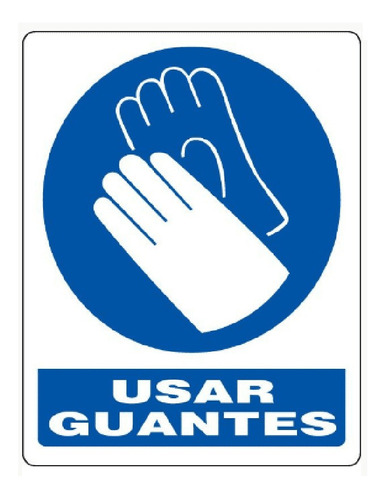 Aviso Use Guantes Seven Sscob000009