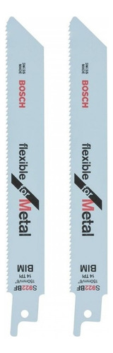 Cuchila Para Sierra Sable S 922 Bf.bi-metal. Bosch