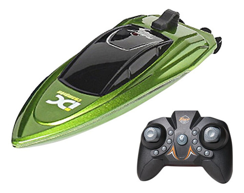 Mini Rc Boat De 10 Km/h Con Mando A Distancia Por Radio, Bar