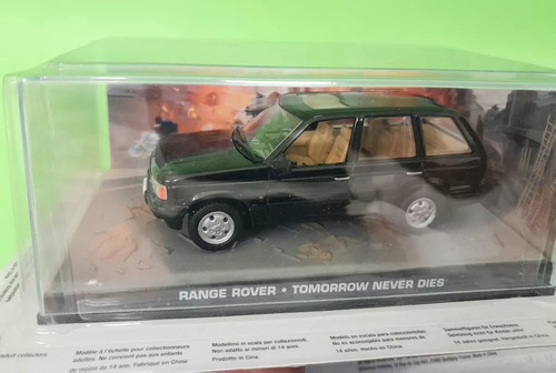 Colecc James Bond 1/43 Range Rover El Mañana Nunca Muere