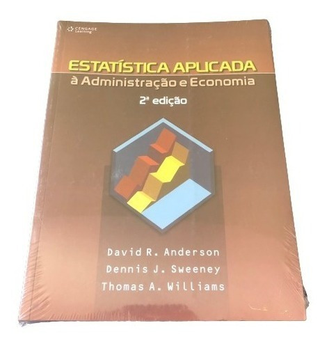 Livro  Estatística Aplicada À Administração E Economia  Lacrado