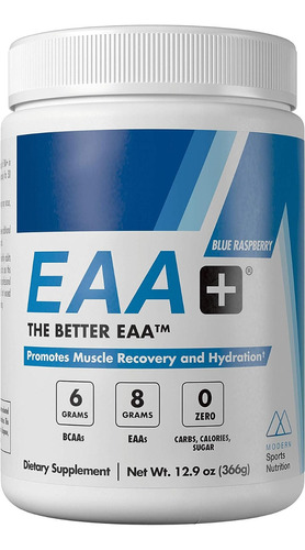 Modern Nutrition Eaa + 366 Gr 30 Servicios Aminoacidos Bcaa