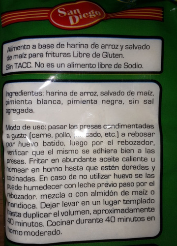 Fecula De Mandioca Pack X 20. Celiacos