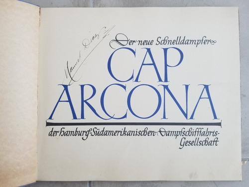 Viaje Antiguo Barco Cap Arcona. 55216