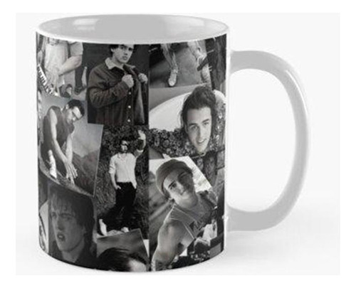 Taza X4 Collage Variado De Fotos En Blanco Y Negro De Charli