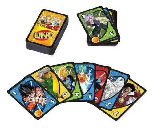 Juego De Cartas Uno Dragon Ball Z