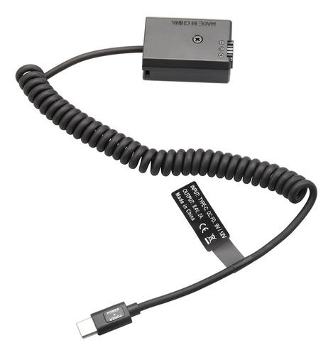 & Acoplador Pd-c De Batería Ficticia Np-fw50 Para Zv-e10 A7