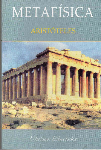 Libro: Metafísica / Aristóteles