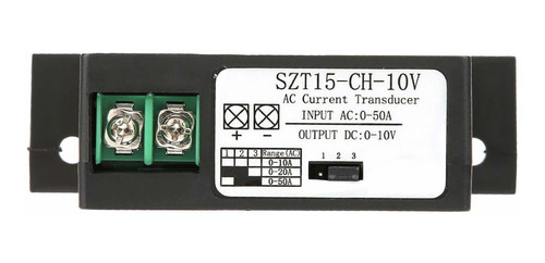 Transmisor Corriente Ca Mutuo Inductor Ac 0-50a Cc 0-10v