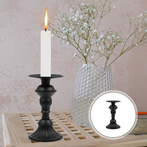 Nuevo Candelabro Black Sticks Holders