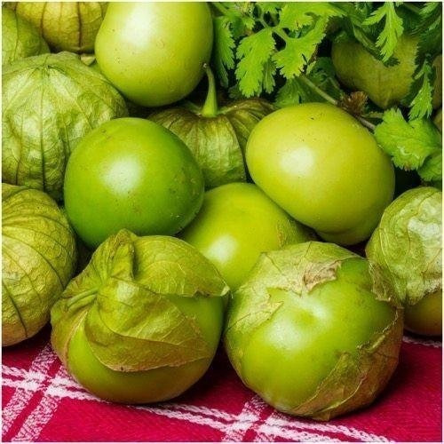 20 Semillas De Tomatillo Verde Physalis Ixocarpa