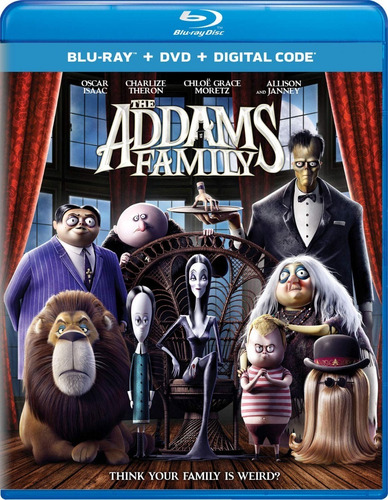 Blu-ray + Dvd The Addams Family / Los Locos Addams (2019)