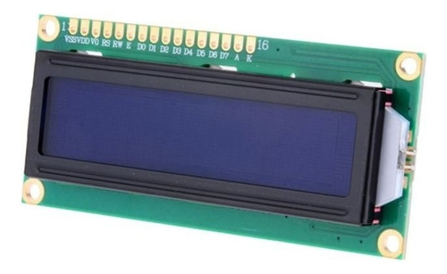 Display Lcd 16x2 Serial I2c Com Backlight Azul