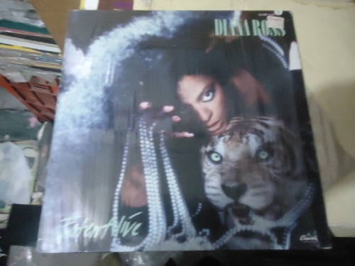 Diana Ross Eaten Alive Lp Nac.