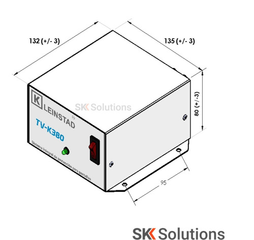 Regulador De Voltaje Kleinstad Para Tv - 608va/380w
