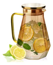 Comprar Jarras De Vidrio Para Agua Jarras De Cristal Con Tapa 2l