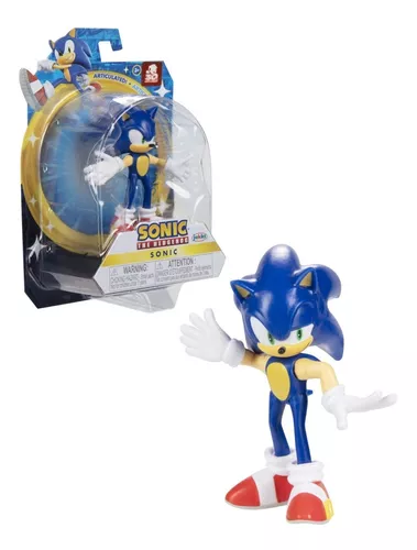 Sonic The Hedgehog Figura de acción de juguete coleccionable Sonic de 2.5  pulgadas, 3 años