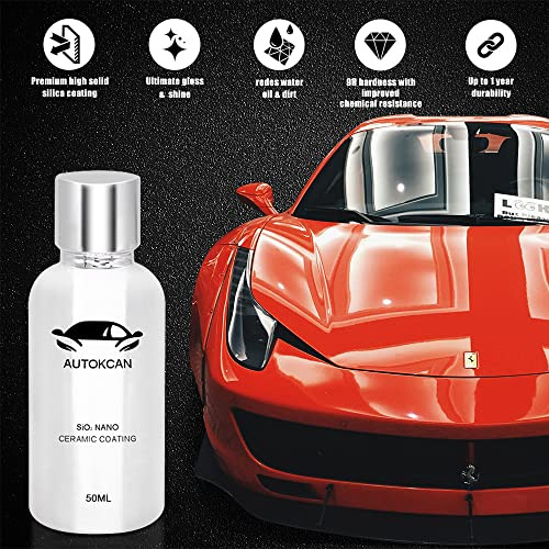 Recubrimiento Cerámico 10h Automóviles, 50ml De Alto ...