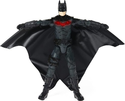 The Batman - Wingsuit Batman - Luces Y Sonidos - 30 Cm - 