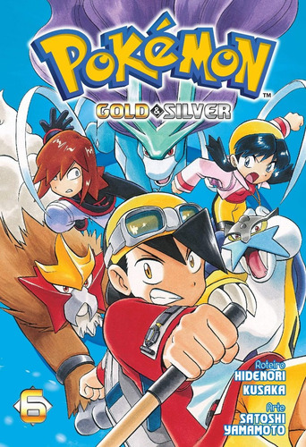 Pokémon Gold & Silver 6! Mangá Panini! Novo E Lacrado!