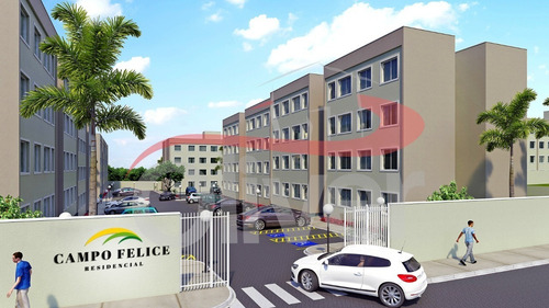 Imagem 8 de 16 de Campo Felice Residencial, Apartamento 2 Dormitorios, 1 Vaga De Garagem, Jardim Busmayer, Campo Largo, Paraná - Ap00758 - 33492879