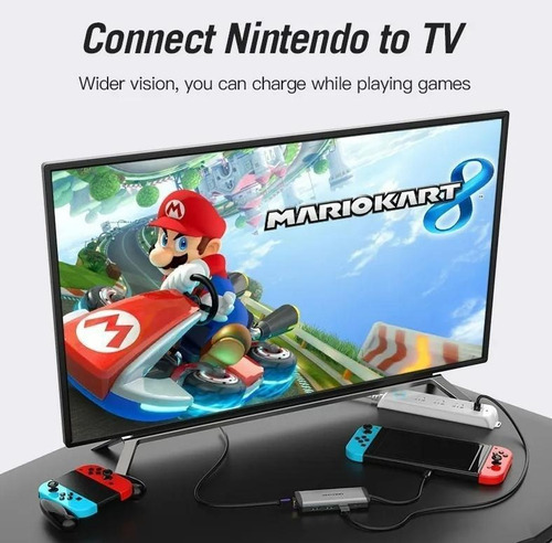 Concentrador USB C USB C 8 en 1 USB 3 x 3.0 Hdmi Rj45 Tf Sd Pd