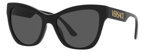 Lentes Versace, Ve 4417-u Gb1/87 56. 100% Auténticos Color Negro Color de la lente Gris oscuro Color de la varilla Negro Color del armazón Negro Diseño Clásico