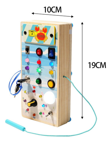 Placa Ocupada De Circuito Montessori, Interruptor De Mar